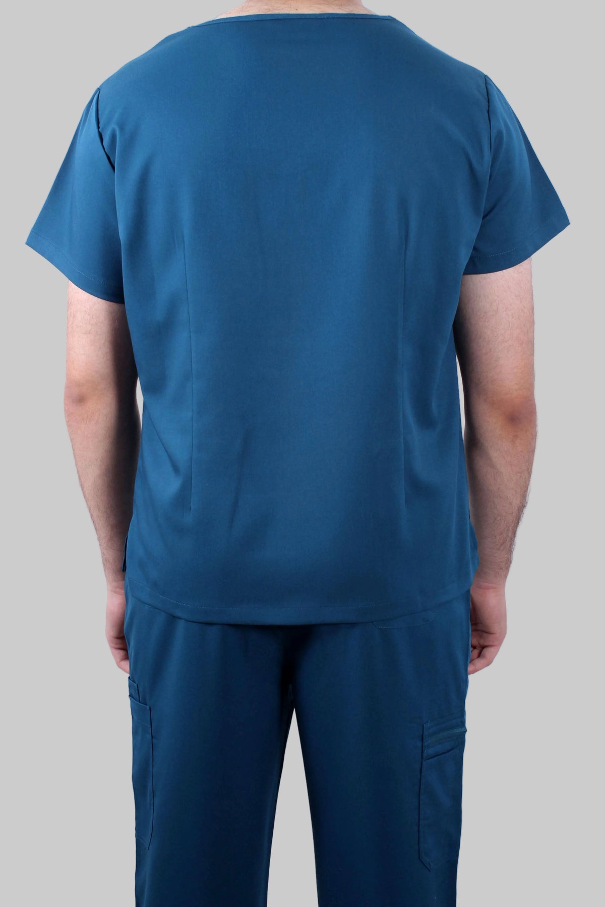 VITALA Aegean Blue-V-Neck Scrub Set